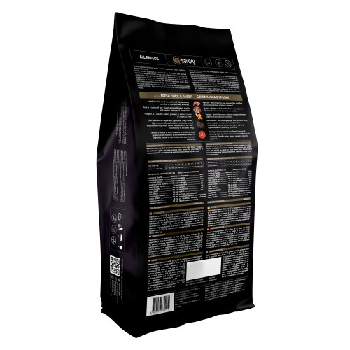 Корм сухий Savory Adult All Breeds rich in Fresh Duck and Rabbit для собак усіх порід зі свіжою качкою та кроликом 12 кг Київ - фото 2