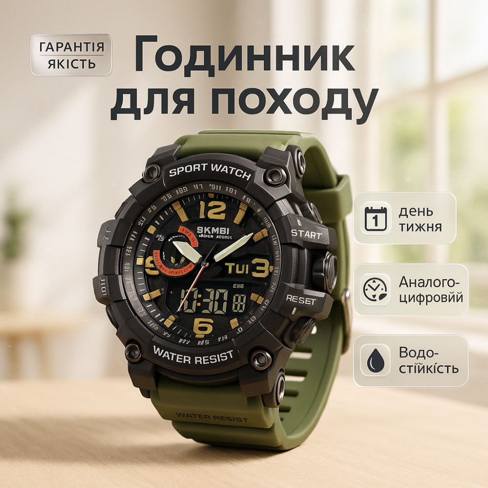 Противоударные часы, Повседневные спортивные часы Спортивные с секундомером ED-76 Львов - изображение 17