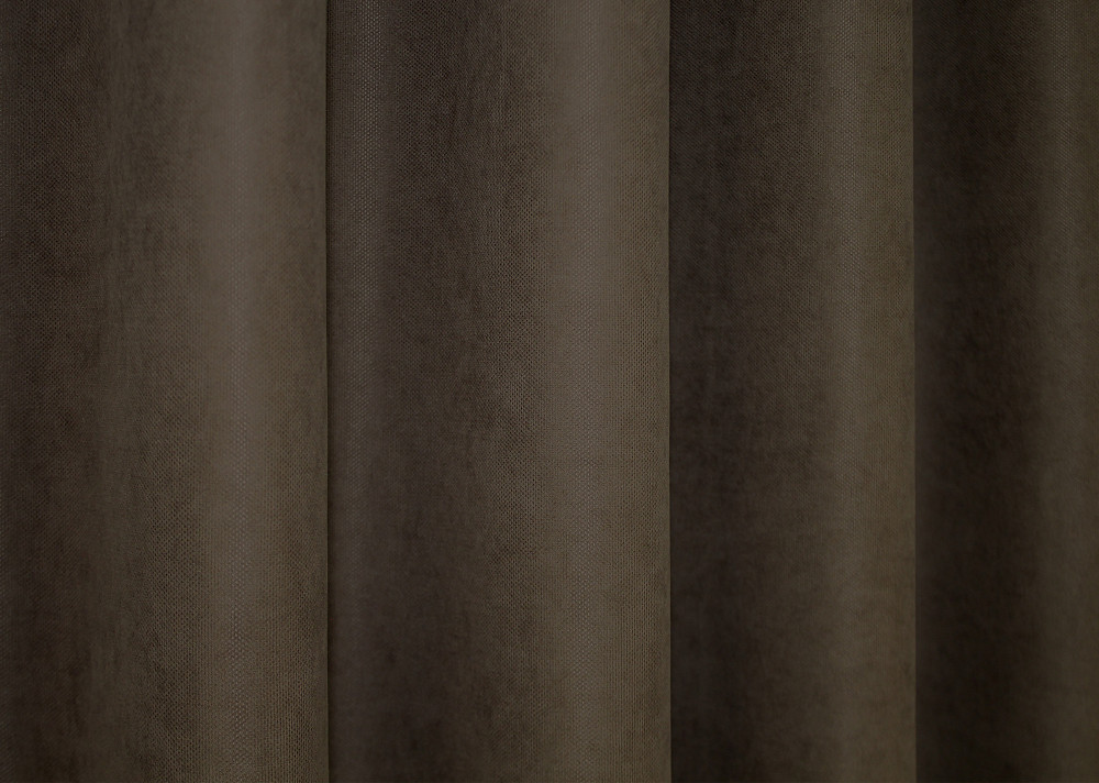 Комплект коротких штор VR-Textil Мікровелюр SPARTA № 1036ш Мокко 130х170 см 2 шт (35-0150) Київ - фото 6