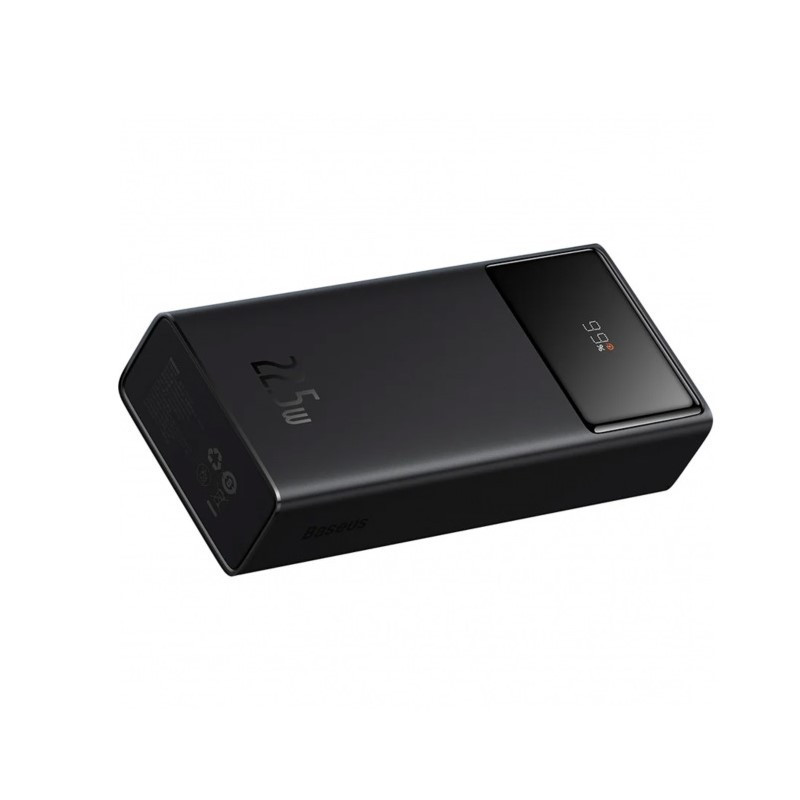 Зовнішній акумулятор Baseus Star-Lord Digital Display Fast Charge Power Bank 20000mAh 22.5W Black Київ - фото 8