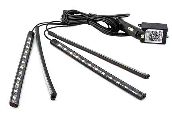 Підсвітка автомобільна LED RGB Automobile Atmosphere Lamp 8097, з мікрофоном Винница
