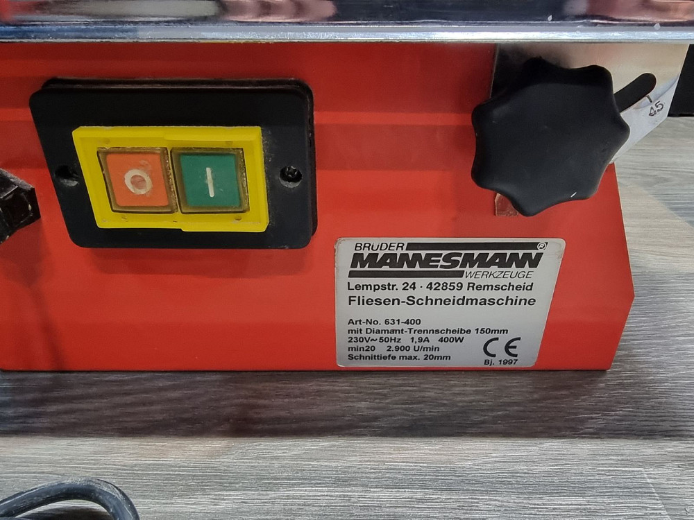 Електричний плиткоріз Mannesmann 631-400 (товар вживаний) Луцк - изображение 4