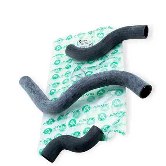 Патрубок Ланос (1,5; 1,6 з кондиц.) 3шт радіатора Мукачево