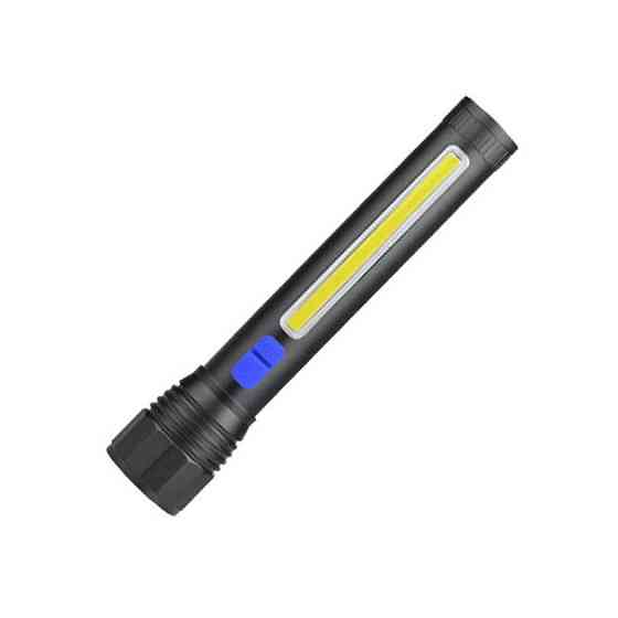 Довговічний світлодіодний ліхтар CB-C13-P50+COB, Ліхтар водозахищений LED потужний на вулицю WD-45 Львів