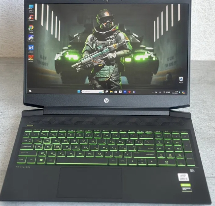 Ноутбук Ігровий: HP (16) IPS 144Hz. i5-10300H, GTX 1660Ti, 16RAM, 512 SSD. Харків - фото 2