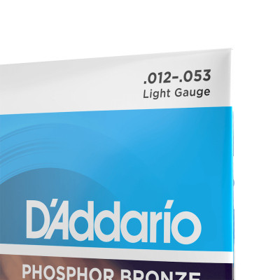 Струны для гитары D'Addario Phosphor Bronze Regular Light (12-53) (EJ16) Винница - изображение 4