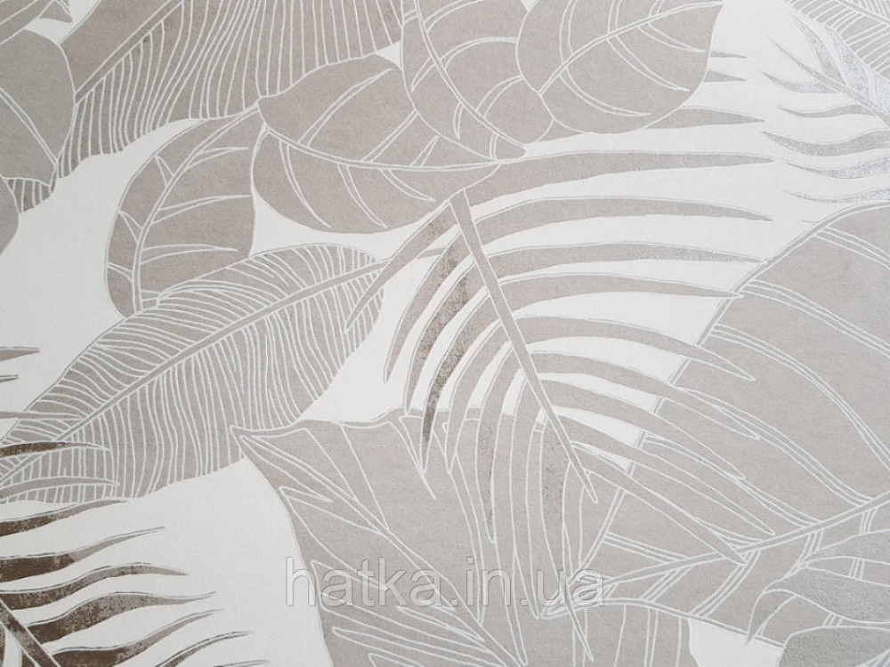 Шпалери флізелінові Khroma LAV101 LA VIE EN ROSE молочні та кремові гілки листя Київ - фото 3