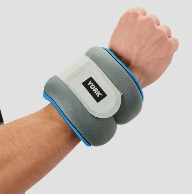 Обважнювачі York Fitness Soft для рук і ніг 2х2кг сірий Київ - фото 9