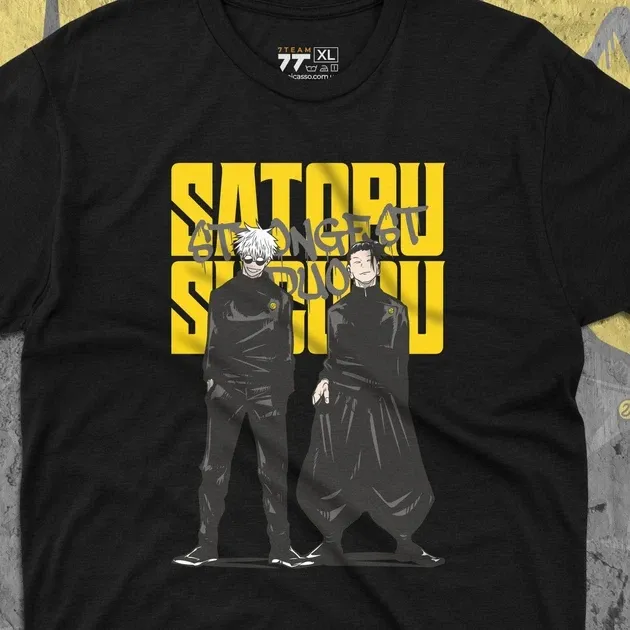 Футболка для подростка мальчика с принтом Магическая Битва Сатору и Сугуру 2 Размер 160 Anime10523 Днепр - изображение 4