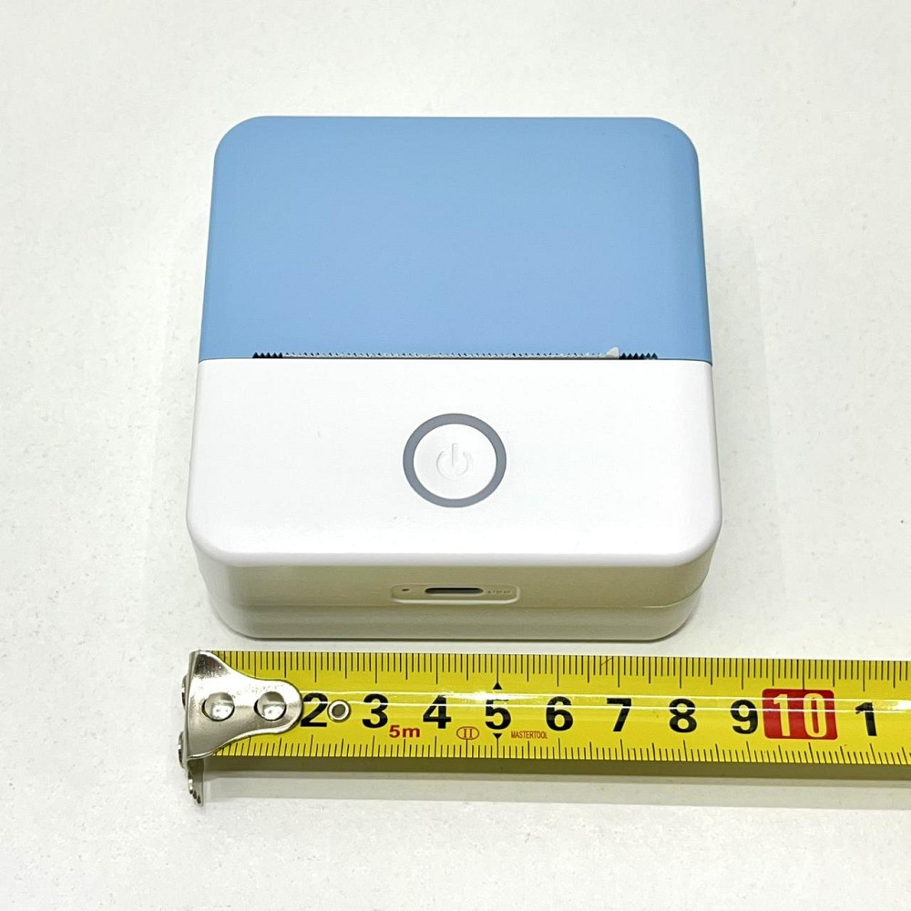 Принтер-міні дитячий портативний друк із смартфона Синій (C 65320) Чернігів - фото 8