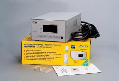 Стабилизатор напряжения LVT АСН-600 релейный стабилизатор 600 Вт для газового котла холодильника бытовой техники ЛВТ Львов Тернополь - изображение 4