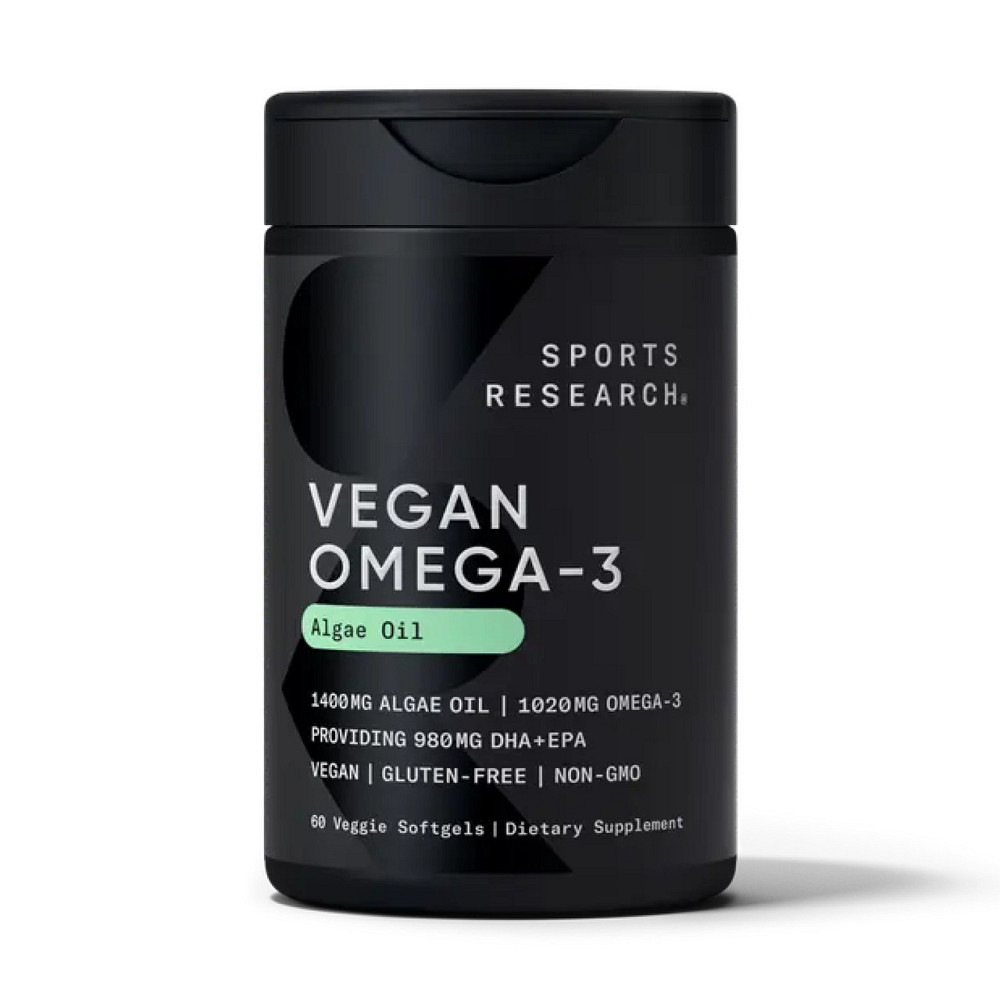 Омега 3 Sport Research Vegan Omega-3 1400mg 60 гел капс Київ - фото 1