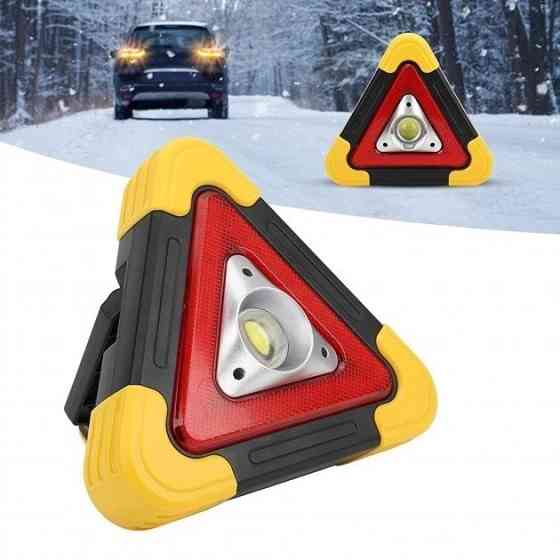 Светодиодный фонарь знак аварийной остановки с функцией Power Bank Киев