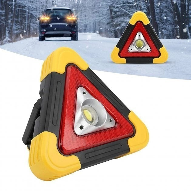 Светодиодный фонарь знак аварийной остановки с функцией Power Bank Киев - изображение 2