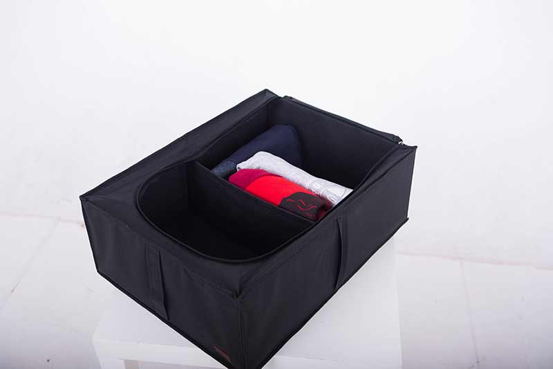 Кофр для хранения вещей со съемной перегородкой KHV-2-V-black (Черный) Сумы - изображение 1