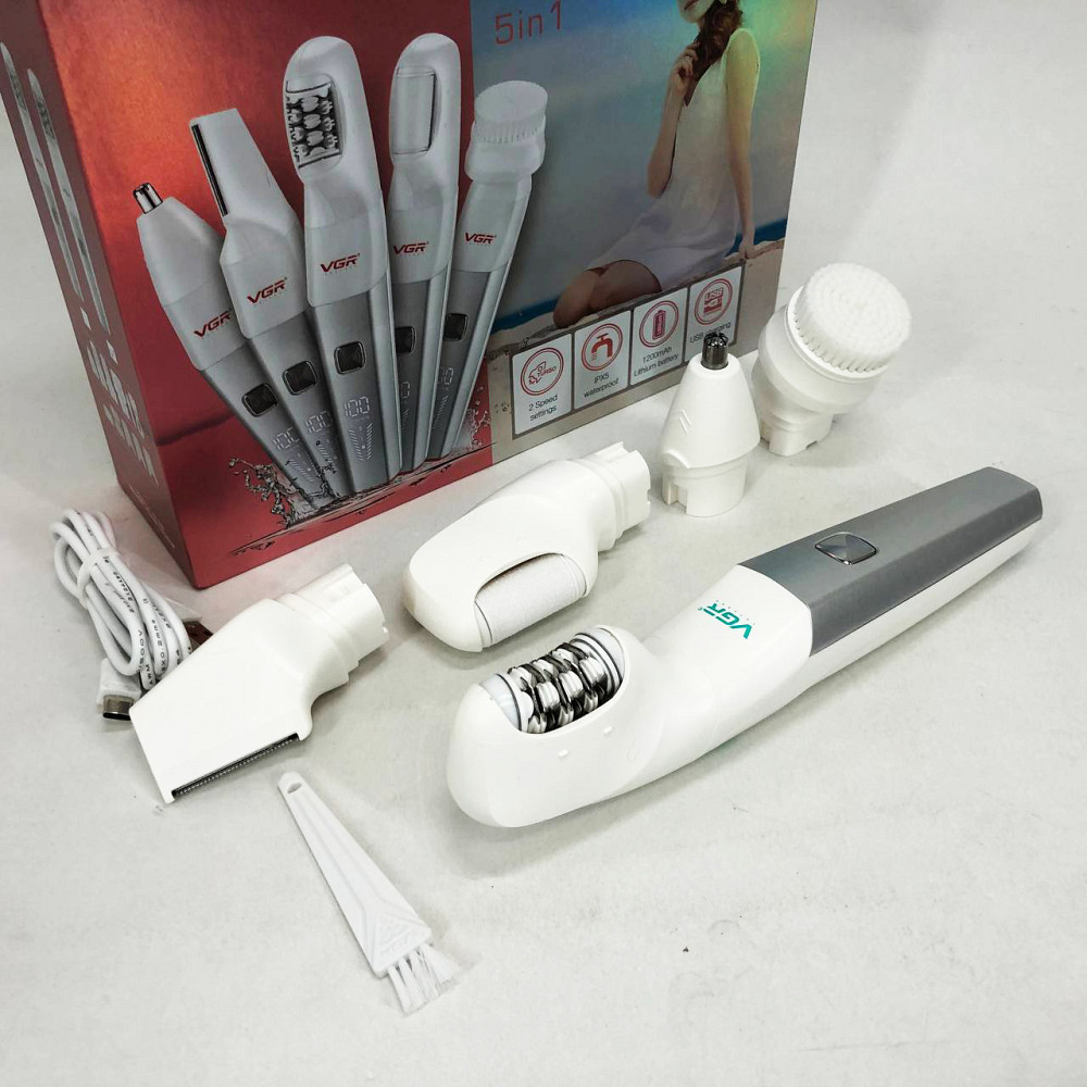 Електрична пемза для п'ят VGR, Пилка для педикюру для ніг Епілятор-депілятор видалення волосся TQ-85 Львів - фото 8