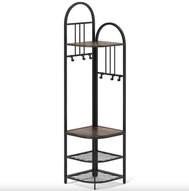 Вішалка для одягу Costway Richi кутова в стилі Loft Киев - изображение 1