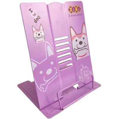 Підставка для книг ZiBi металева рожева (ZB.3503-10) Вінниця