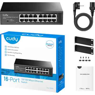 Комутатор мережевий Cudy FS1016 (FS1016_EU_V1.0) Вінниця