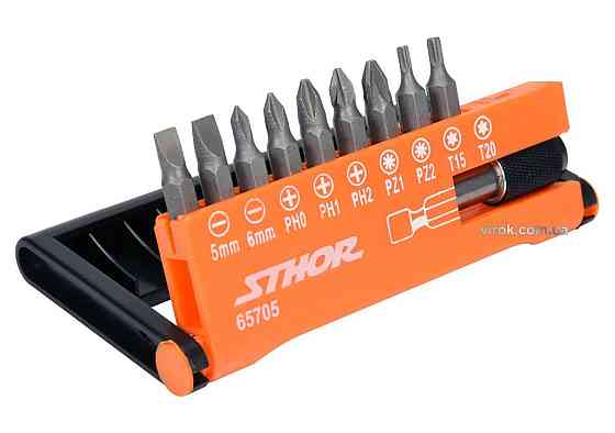 Набір насадок викруткових STHOR : 1/4