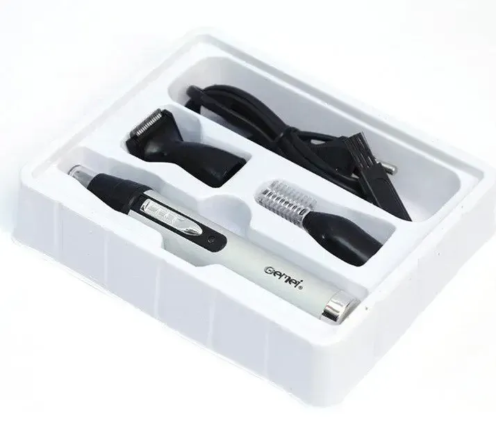 Тример GEMEI GM-3107 3в1 насадка для гоління, носа та вух, брів, зарядка від мережі 4039 Одеса - фото 5
