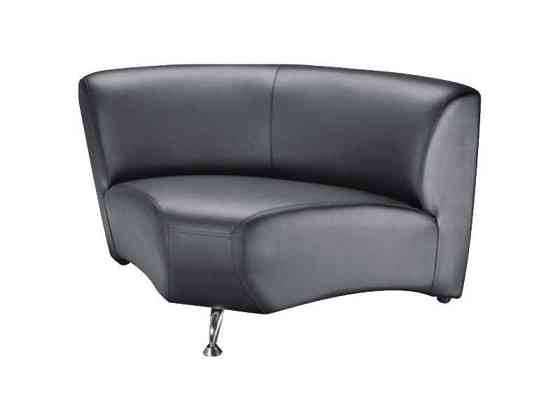 Диван Flay Florida 1270х730х640 угол Черный Киев