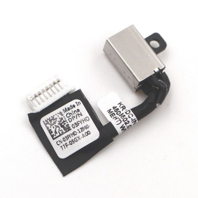 Роз'єм живлення ноутбука з кабелем Dell 03FYH0 (4.5mm x 3.0mm + center pin), 8(7)-pin, 4 см (A49117) Вінниця - фото 3