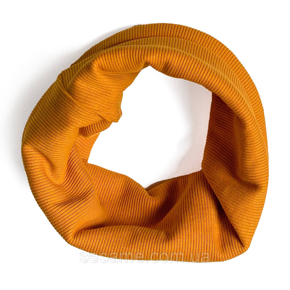 Снуд детский Горчичный, шарф-снуд для ребёнка Харьков - изображение 1