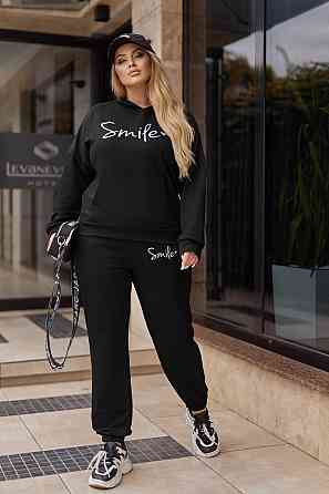 Жіночий спортивний костюм з худі "Team"| Батал | Розпродаж моделі Київ