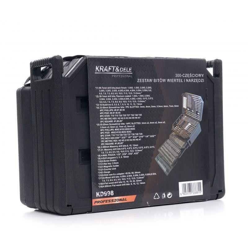 Набор сверл и бит KRAFT&DELE KD998 Киев - изображение 10