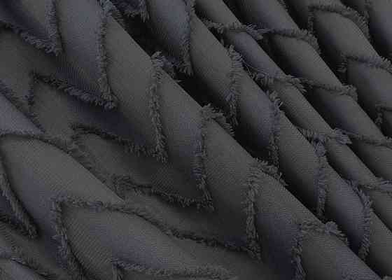 Комплект штор VR-Textil Лен Букле № 1810ш Графитовый 150х295 см 2 шт (33-0786) Киев