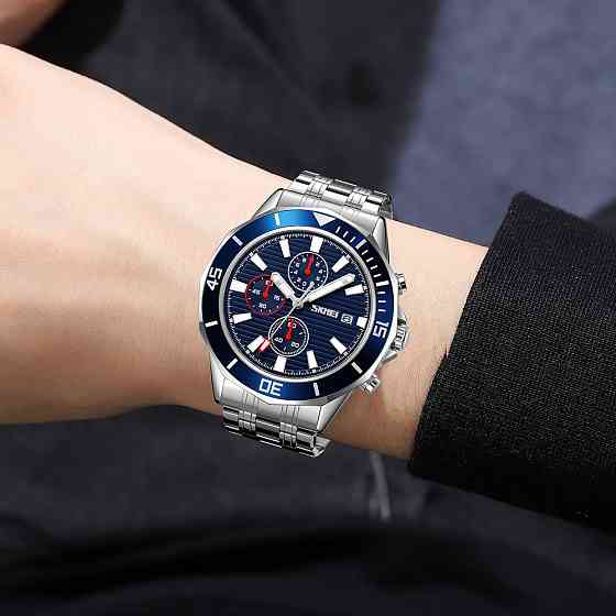 Skmei 9335SIBU Silver-Blue SBR Київ