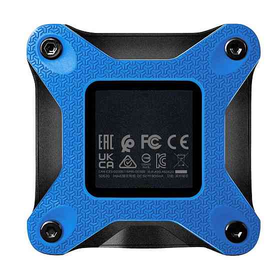 SSD диск портативный внешний накопитель ADATA SD620 1TB USB 3.2 520/460Mb/s Blue SD620-1TCBL Одесса