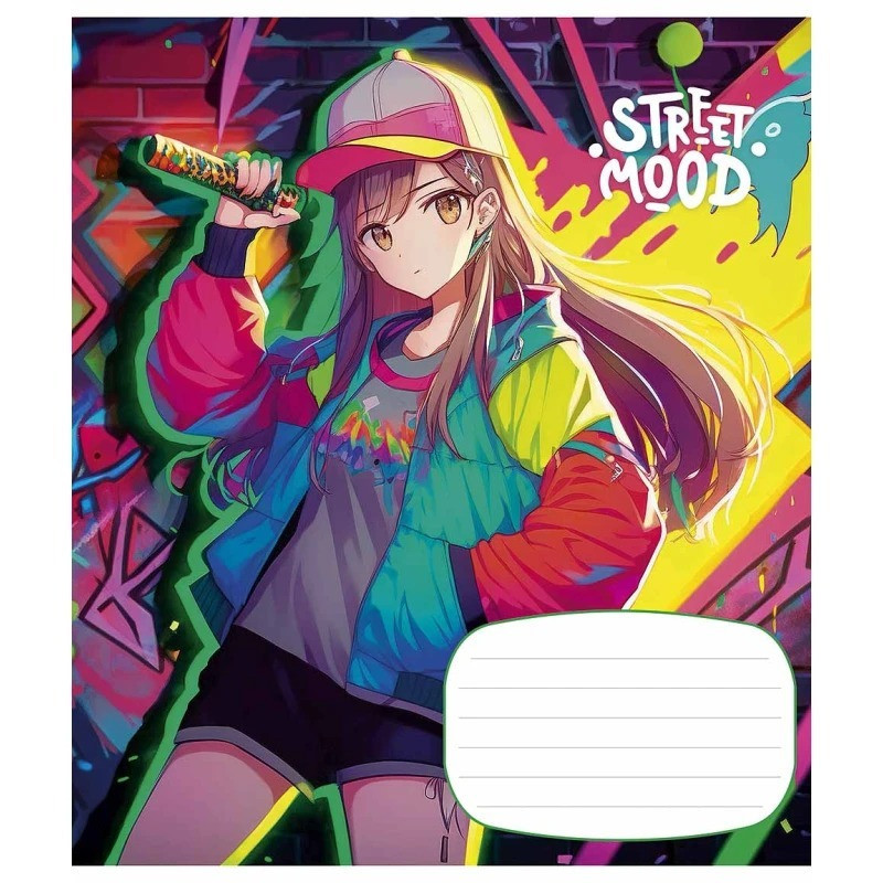 Зошит учнівський "Manga style" 024-3272L-2 в лінію, 24 аркушів Вінниця - фото 1