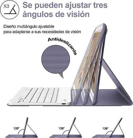 Чехол с магнитной клавиатурой для iPad 9.7” 5 6 поколения Pro, Air 1/2 подсветкой держатель стилуса лавандовый Киев