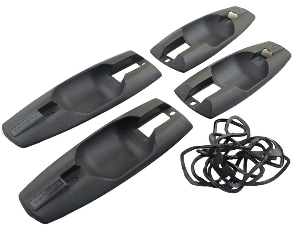 Накладка ручку 2108, 2109, 21099 відкрита лижа з гумками (к-кт 4 шт) Мукачево - фото 1