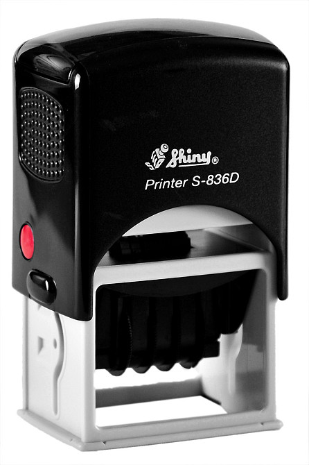 Датер пластмасовий з вільним полем 30х45мм. Киев - изображение 1