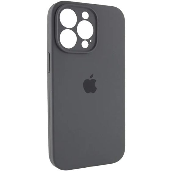 Чохол для смартфона Silicone Full Case AA Camera Protect for Apple iPhone 14 Pro Max 12,Dark Grey Киев