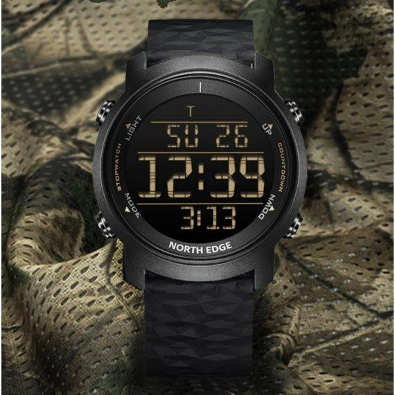 Годинники чоловічі наручні North Edge Aero (Чорні) Вінниця - фото 6