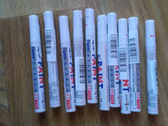 Маркер для Колёс Белый, Серебро, Синий Киев