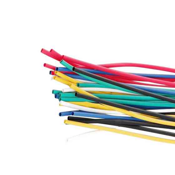 Кембрик термоусадочный 100см, d= 3 АССОРТИ упак 30шт Мукачево