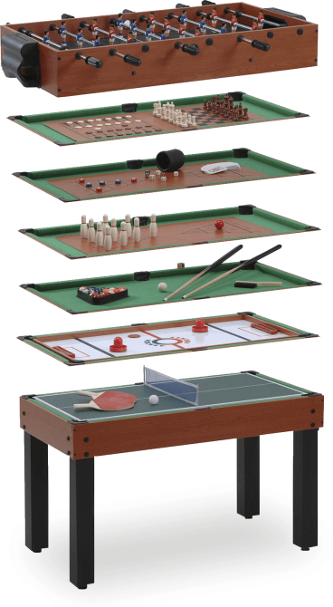 Настільна гра Garlando Multi 12in1 (MULTI12CIRLNO) Київ - фото 1