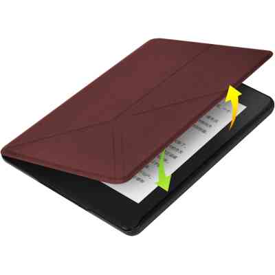 Чохол до електронної книги BeCover Ultra Slim Origami Amazon Kindle Paperwhite 12th Gen. 2024 7&quot; Red Wine (712842) Вінниця