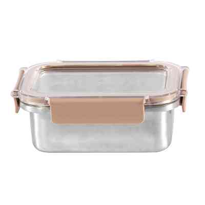 Пищевой контейнер Ringel Meyer прямокутний нержавіюча сталь 500 мл (RG-9102/500) Винница