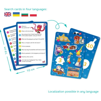 Пазл DoDo Вімельпазл Світ пінгвінів, 100 елементів (300670) Вінниця - фото 4