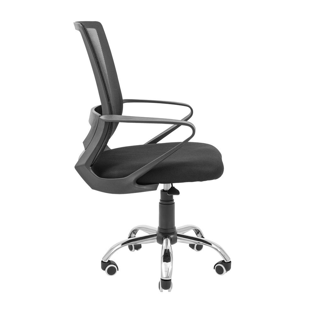 Офисное кресло руководителя Richman Robin Piastra Хром Черный Днепр - изображение 3