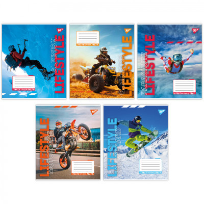 Тетрадь Yes Lifestyle 48 листов линия (767125) Винница - изображение 1