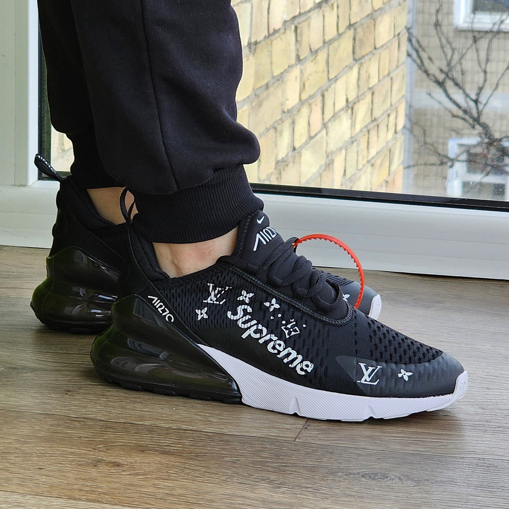 Кросівки Nike 270 Чоловічі Чорні Найк з Амортизацією Тканинні Літні Сіточка (розміри: 41,42,43,44,45) — 001 Дніпро - фото 6