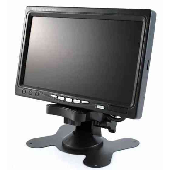 Автомобільний дисплей DS-7 екран 7" для камери заднього виду (Чорний) Київ