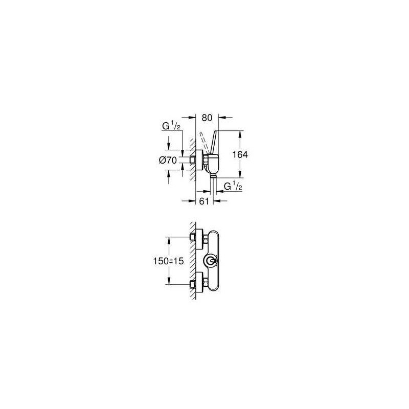 Змішувач для душу Grohe Eurodisc Joy   ( 23430LS0 ) 20626 Харків - фото 2